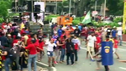 President Duterte orders probe on violent US Embassy dispersal