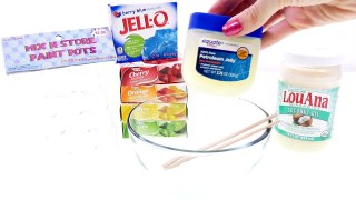 How To Make Homemade Lip Gloss using Jello - DIY Crafts for Kids with DCTC