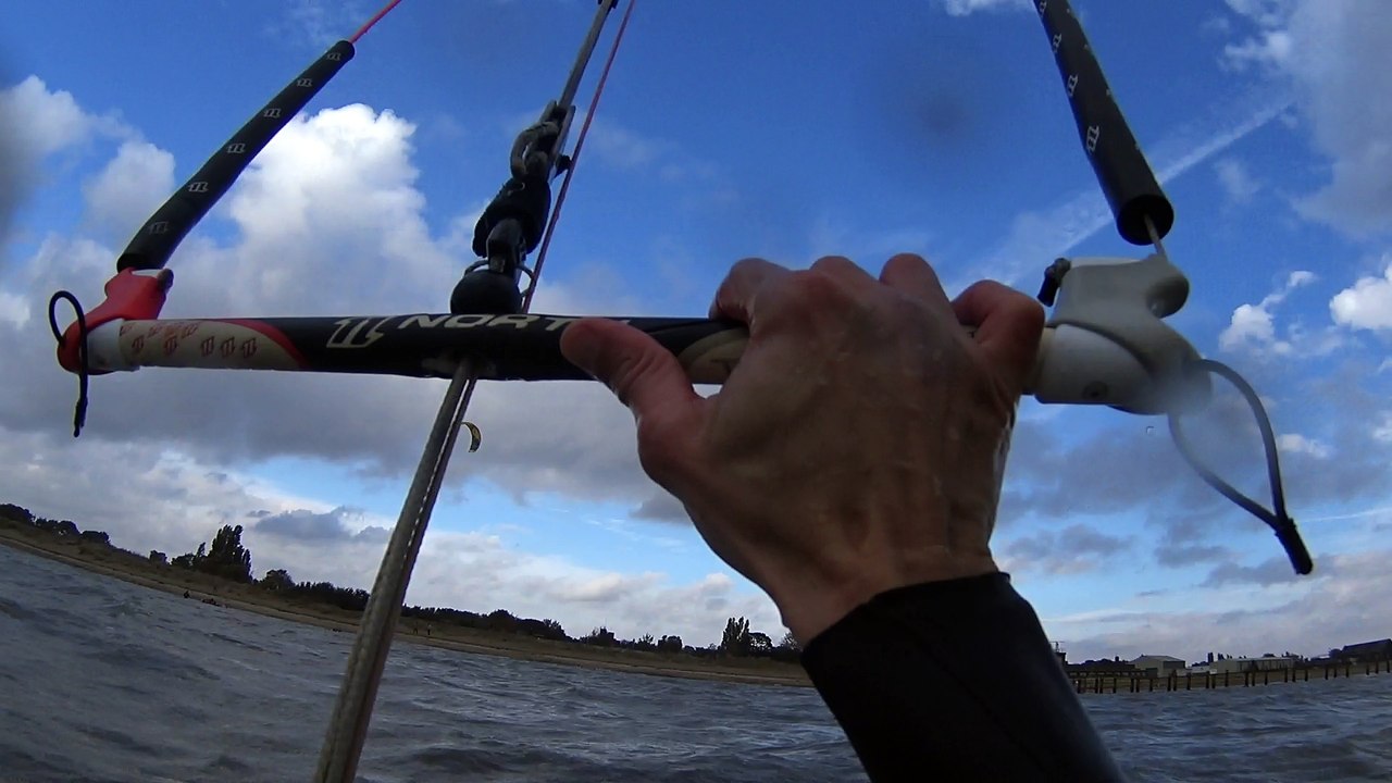 Test sony action cam FDR-X1000V kitesurf