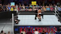 WWE 2K17 eazy b v kevin owens v rusev
