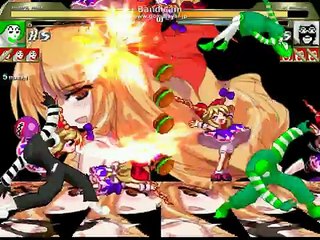 mugen パワフルドナルドチームvsドナルドsolo a6チーム