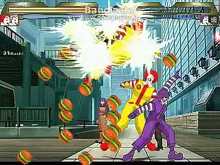 mugen ダークドナルド[12P]&改造ダークドナルド[12P]vsダークスタイリッシュドナルド[1P]&ニート意思