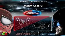 Batman vs Spiderman Race Bikes Car Game Cartoon for Kids