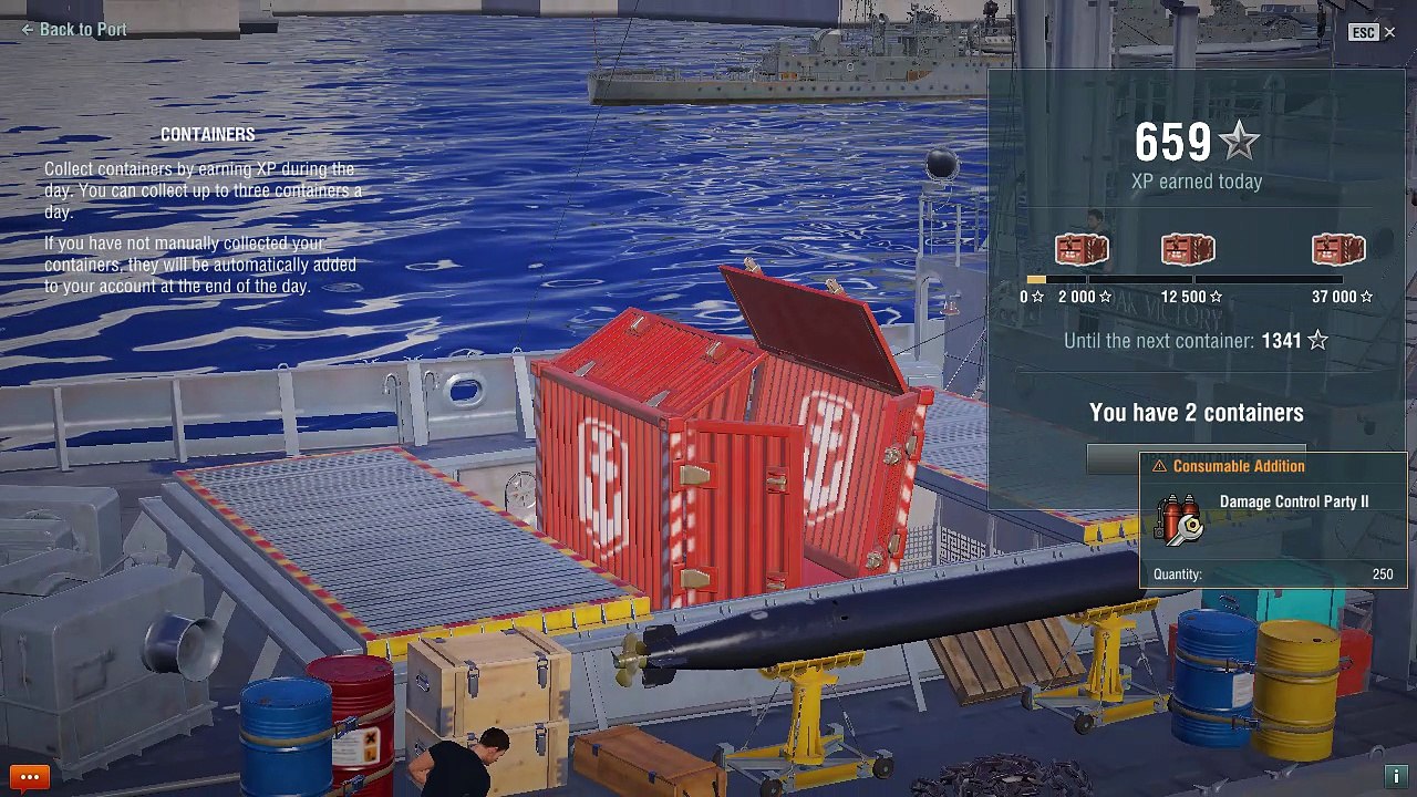 WoWs 0.5.13. Containers and British Tech Tree