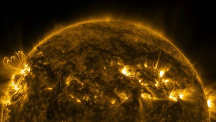 La Nasa muestra un espectacular video del sol en 4K.