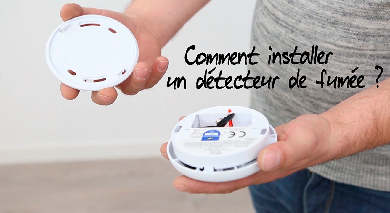 Comment installer un détecteur de fumée ?