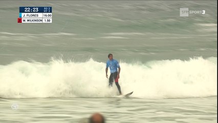 SURF WSL - Pro Portugal - Jeremy Florès rejoint le Round 3