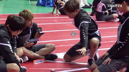 [ENG SUB] KNK 크나큰 Playing Games - ISAC Behind 160829