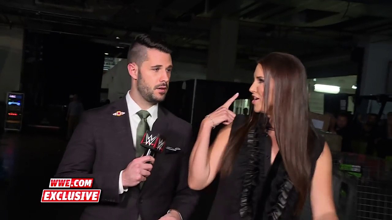 Stephanie McMahon leaves WWE Clash of Champions with husband Triple H: Sept. 25, 2016