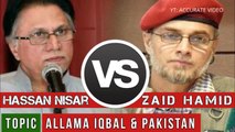 Hassan Nisar Debate With Zaid hamid - PAKISTAN -  INDIA