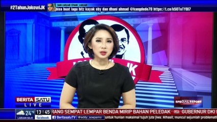 BEM Seluruh Indonesia Demo Tolak Tax Amnesty di Istana Merdeka