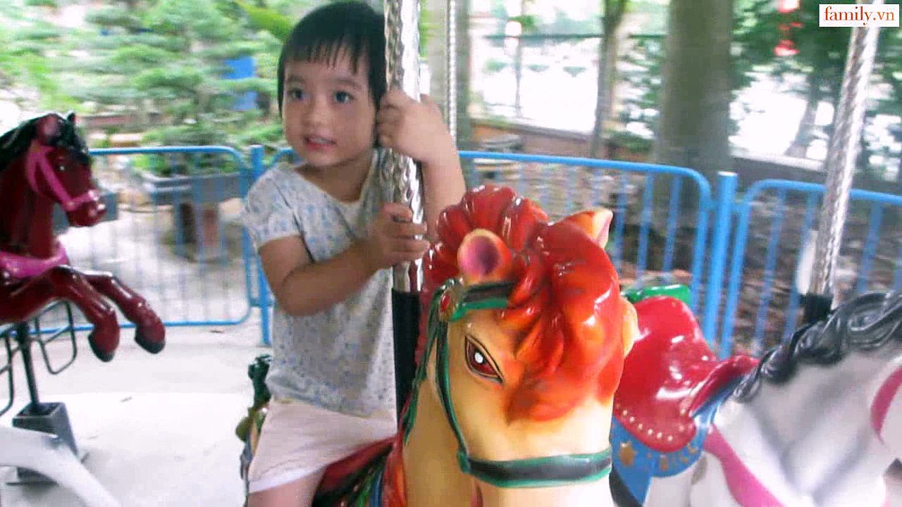 Vlog 266 Cún đi cưỡi ngựa cùng Ông Nội và các Chị ( family.vn )