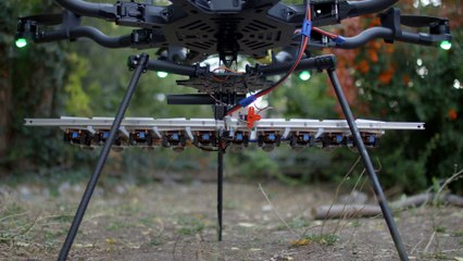 Ils fixent 1000W de LED sur un drone et capturent des images époustouflantes