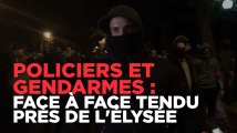 Echanges tendus entre policiers et gendarmes devant l'Elysée