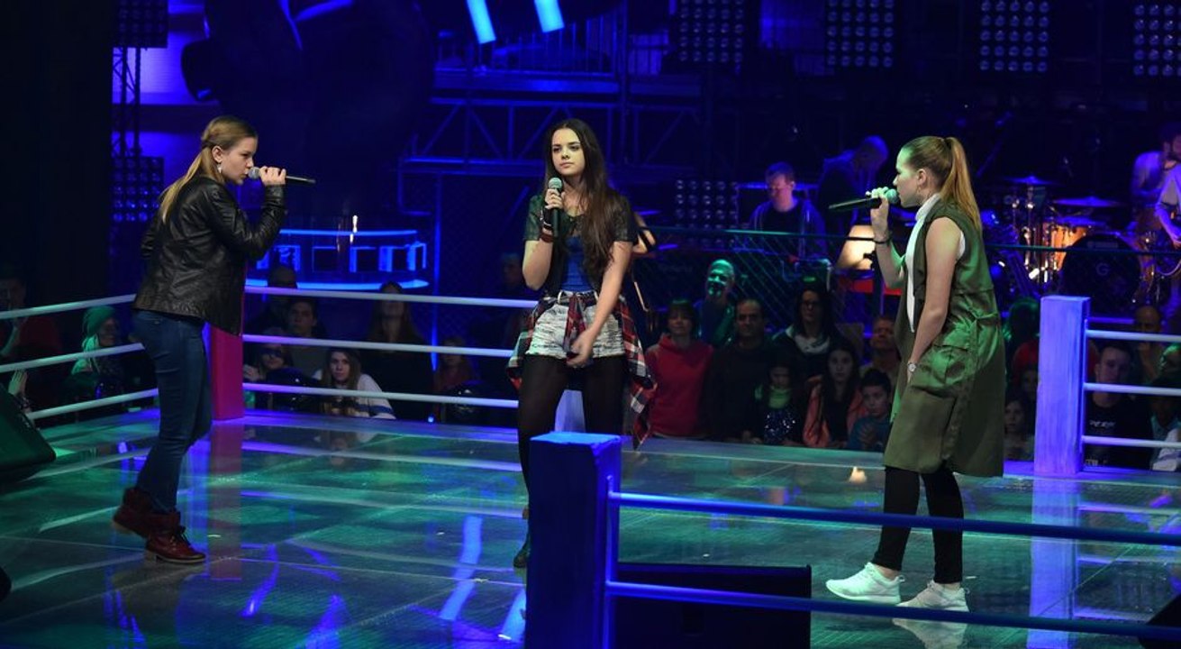 Emily vs Shanice vs Amely: Runnin' - The Voice Kids| Battle | SAT.1