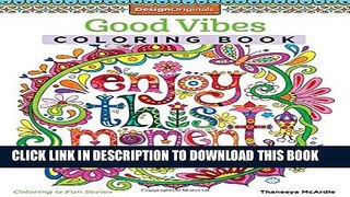 [EBOOK] DOWNLOAD Good Vibes Coloring Book (Coloring Is Fun) GET NOW