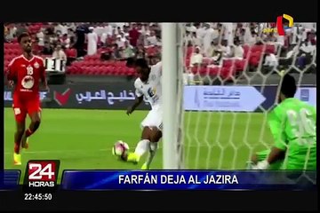 ¿Jefferson Farfán dejó de ser jugador del Al-Jazira?