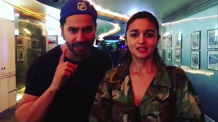 Alia Bhatt and Varun Dhawan Special Thank You Message for Karan Johar