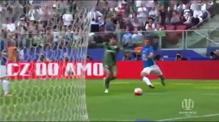 Prijovic GOAL (0:1) Lech Poznan vs Legia Warsaw (2016.05.02)