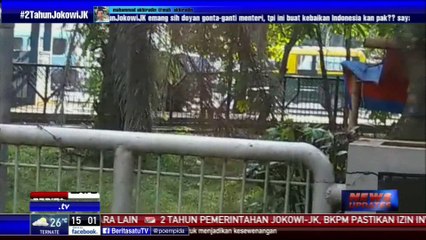 Video Amatir Insiden Penusukan Kapolsek Tangerang