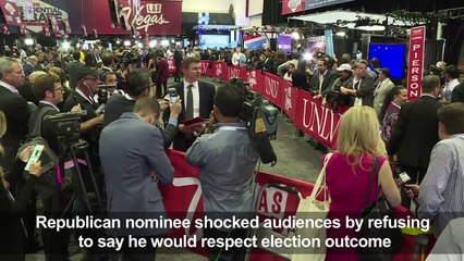 Trump, Clinton allies react after final US debate