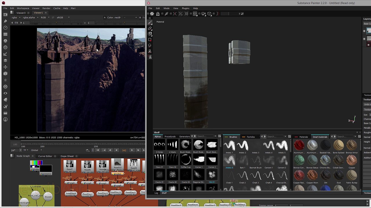 Tuto du Jeudi : pipeline Nuke + Substance Painter