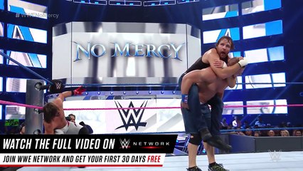 Download Video: AJ Styles vs. John Cena vs. Dean Ambrose - WWE World Title Triple Threat Match: WWE No Mercy 2016