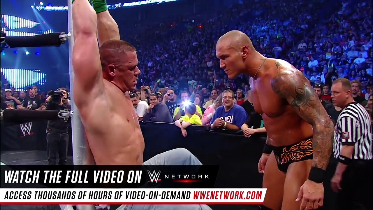 John Cena vs. Randy Orton - "I Quit" WWE Title Match: WWE Breaking Point 2009 on WWE Network
