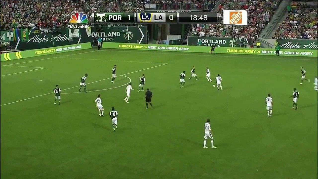 David Beckham's Fantastic Goal With LA Galaxy