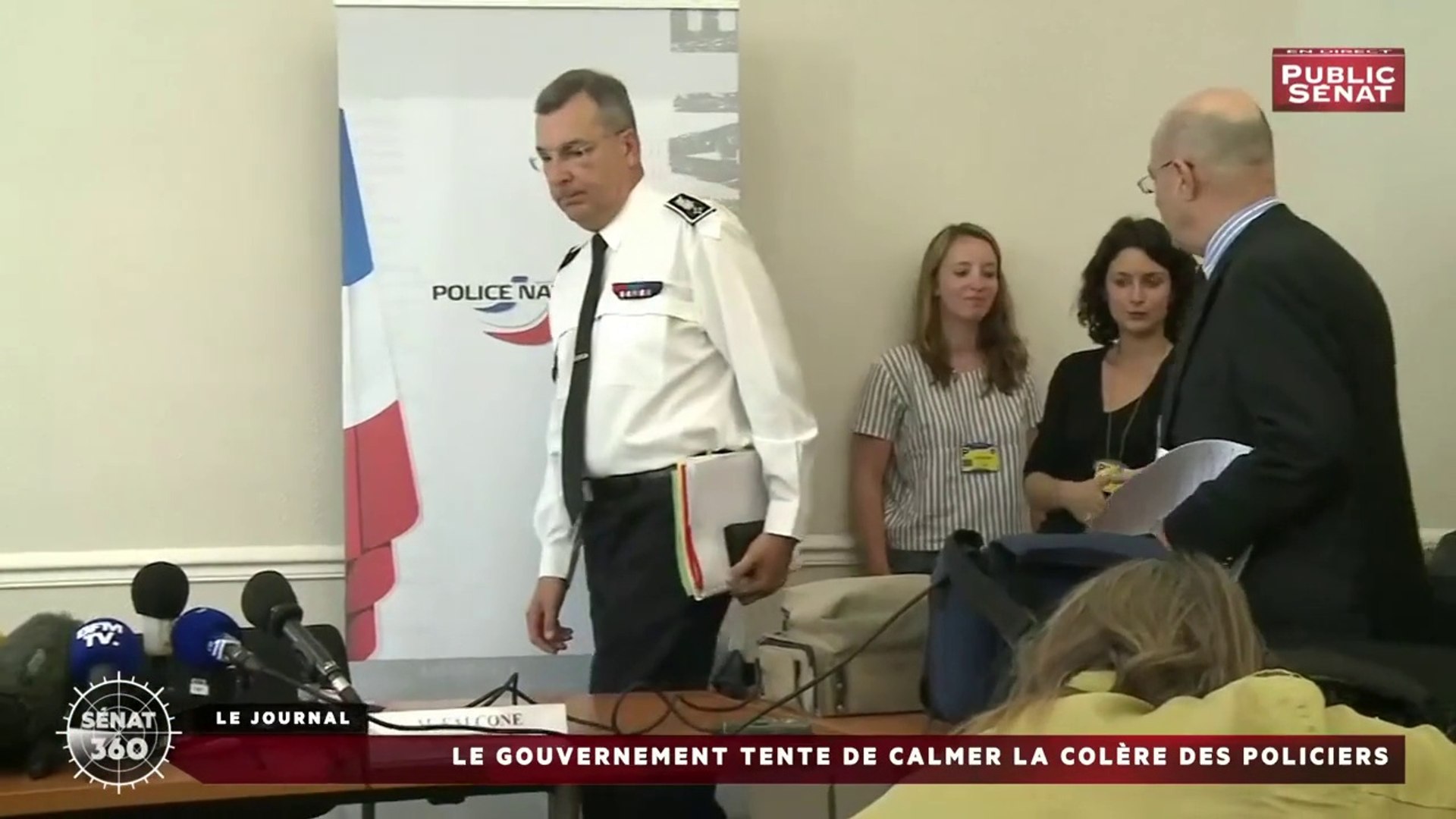 ⁣Colère des policiers
