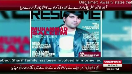 A Pakistani man creates a 28-PAGE resume in the style of a glossy magazine with glamour shots and inspiring quotes - CV