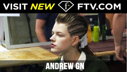 Andrew Gn Spring/Summer 2017 Make-Up | FTV.com