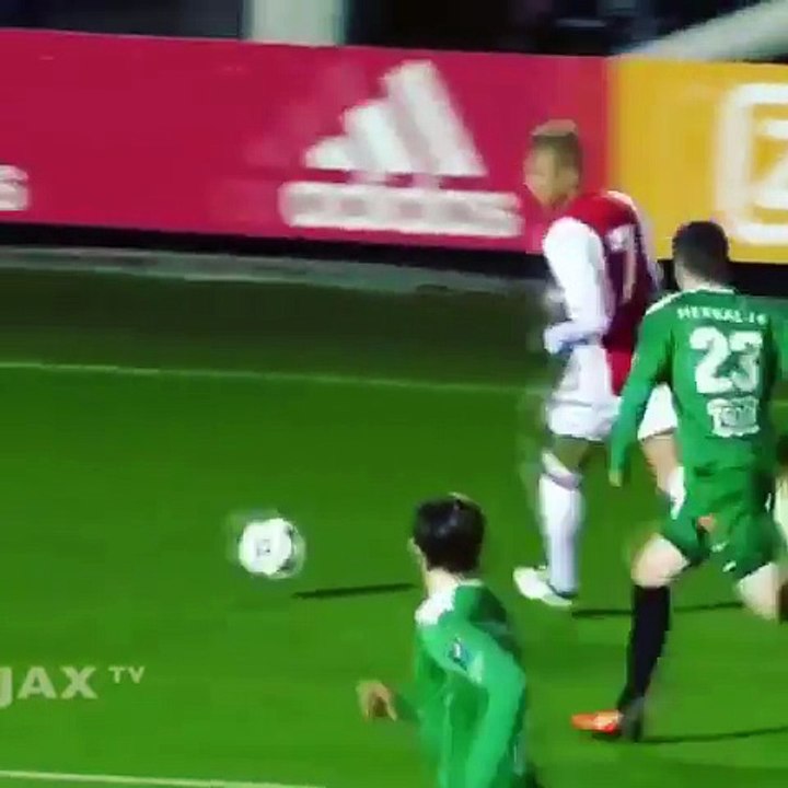 Insane Bicycle Goal by Ajax U19 Kaj Sierhuis