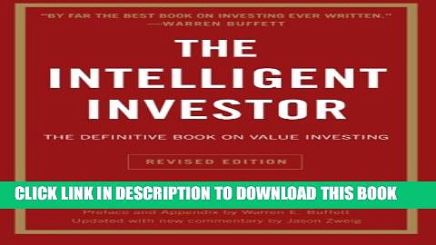 [PDF] The Intelligent Investor: The Definitive Book on Value Investing Full Online