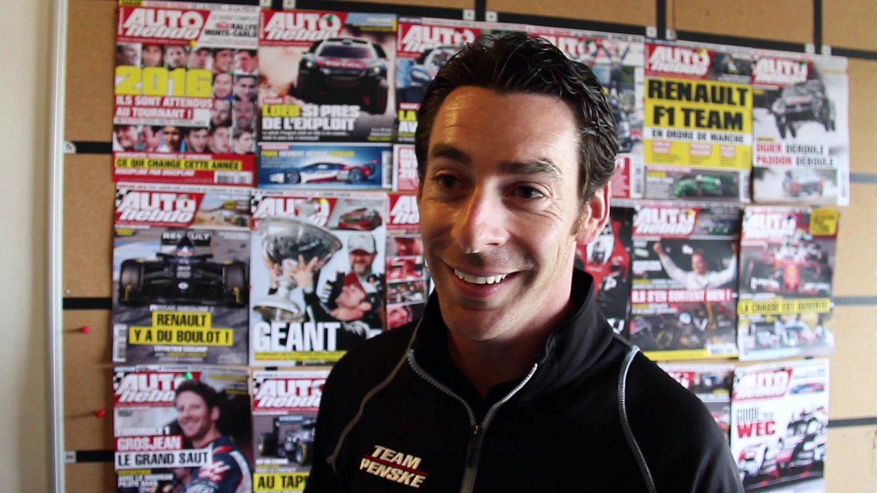 Simon Pagenaud en visite à la rédaction d'AUTOhebdo
