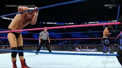 wwe james ellsworth sweet chin music to aj styles