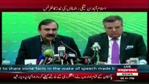 Tariq Fazal Chaudhry and  Daniyal Aziz  Media Talk in Islamabad - 20th October 2016