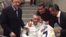 Cristiano Ronaldo volta a mostrar o seu lado solidário