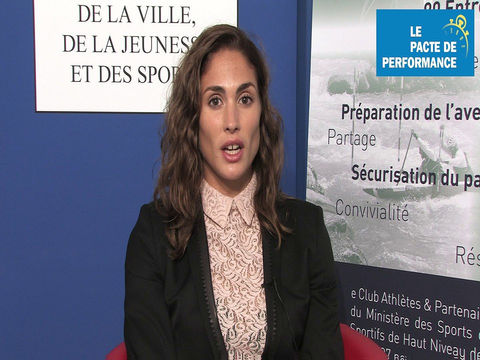 Le Pacte de performance un dispositif GAGNANT-GAGNANT : Elodie Clouvel, médaillée d'argent de pentathlon moderne  aux Jeux olympiques de Rio