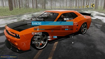 The Crew - G6 RM#009 Drift practice - round 2 3859 pts (hardcore)