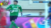 گل اول بازی استقلال‌خوزستان و پرسپولیس