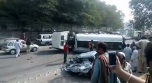 Accident at Sawan Adda GT Road 20 October 2016 - Horrible Accident - CLEAR VIEW