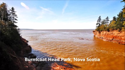 Incredible Timelapse High to Low Tide, Burntcoat Head Park Nova Scotia.