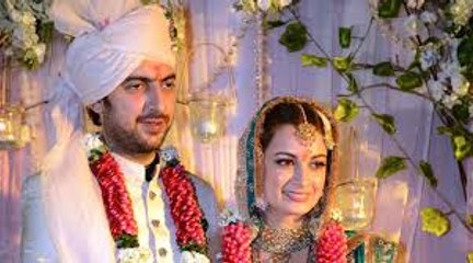 Diya mirza wedding reception