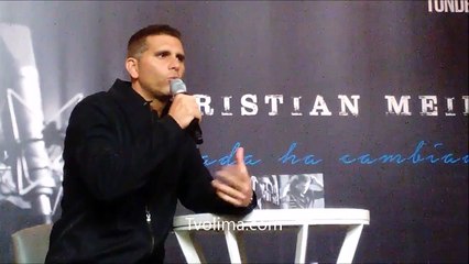 Christian Meier anuncia su primer Concierto