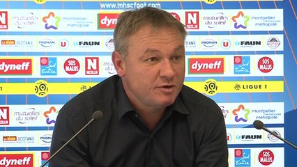 Frédéric Hantz avant AS Monaco vs MHSC