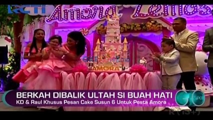 Krisdayanti Gelar Pesta Besar untuk Ulang tahun ke 5 Amora
