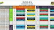 BPL T20 cricket match schedule 2016|bangladesh premier league 2016 match Fixtures & Squad|cricinfo