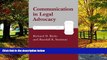 Books to Read  Communication in Legal Advocacy (Studies in Communication Processes)  Best Seller