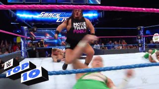 Top 10 SmackDown LIVE moments- WWE Top 10, Oct. 18, 2016